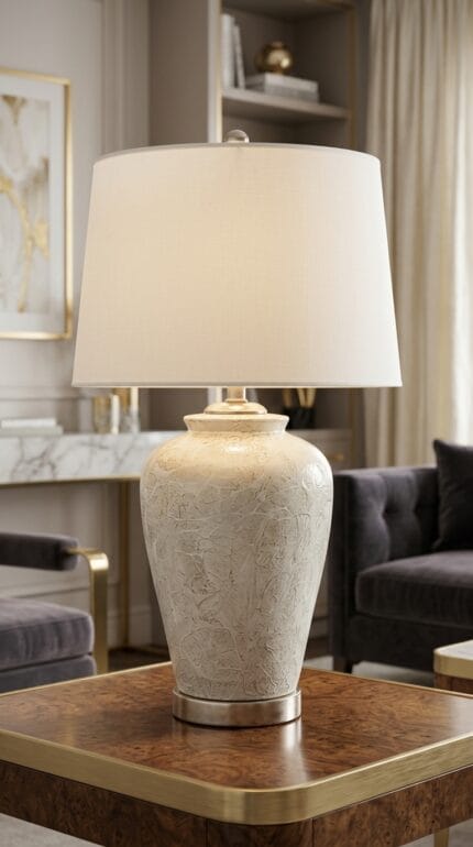 Elysian Veil Table Lamp (Pair)