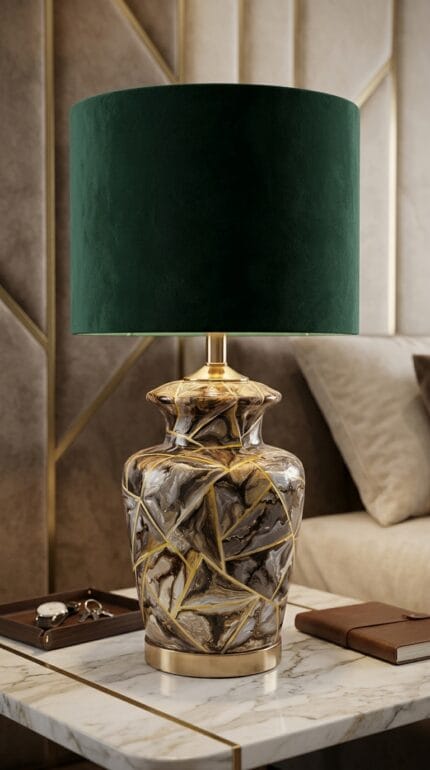 Marble Majesty Table Lamp(Pair)