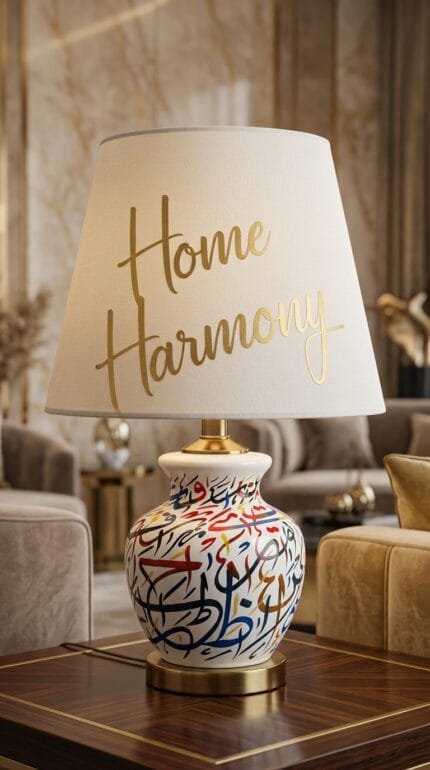 CalliAura Table Lamp (Pair)