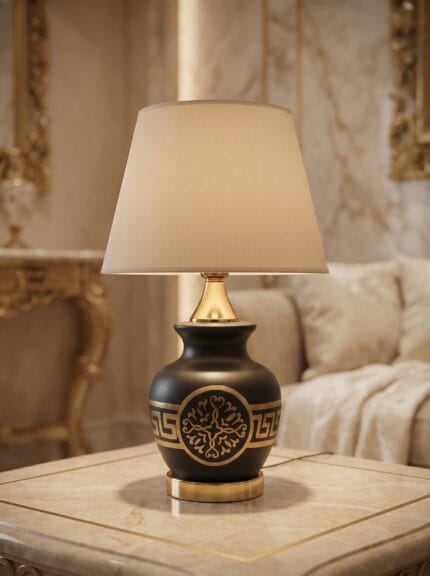 Versace Style Table Lamp (Pair)