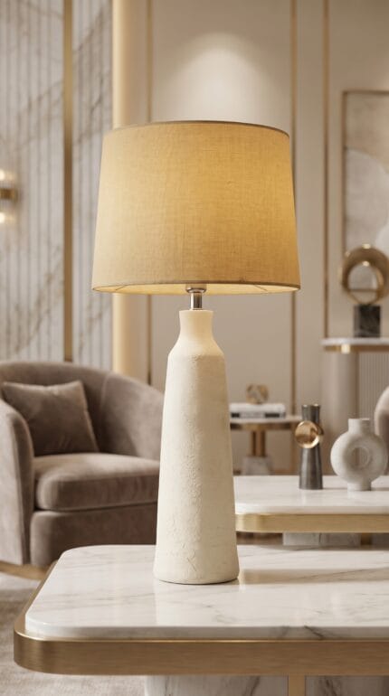 TerraCotta ClayVista Table Lamp (Pair)