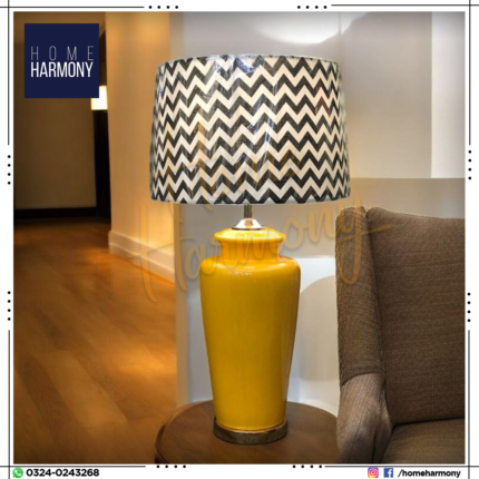 Ceramic SunBurst Table Lamp (Pair)