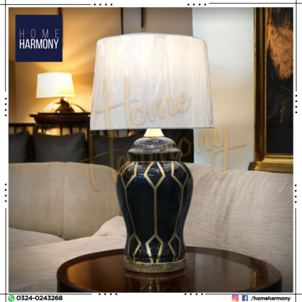 Ceramic Velvet Royale Table Lamp (Pair)