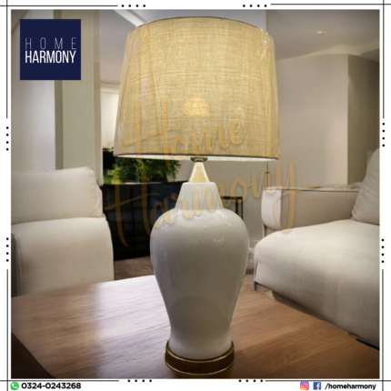 Ceramic Pearl Aura Table Lamp (Pair)