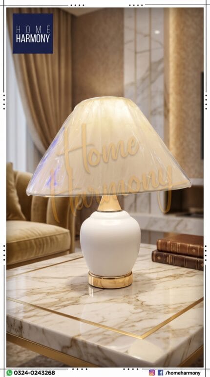 Ceramic Elara Table Lamp(Pair)