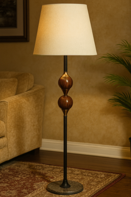 Regal Wood Floor Lamp