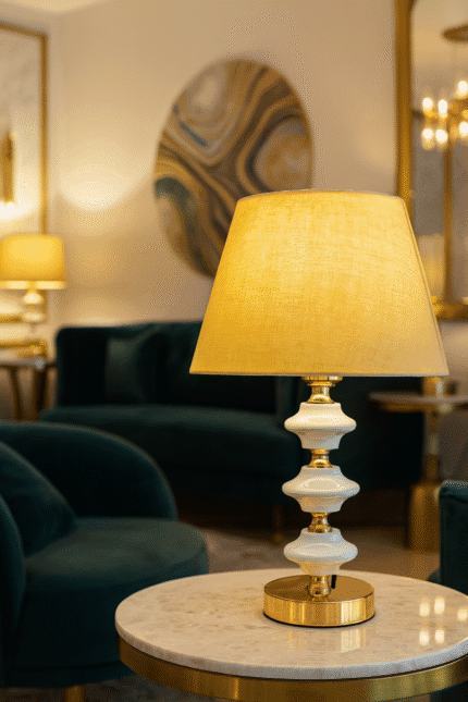 Marbella Mist Table Lamp (Pair)