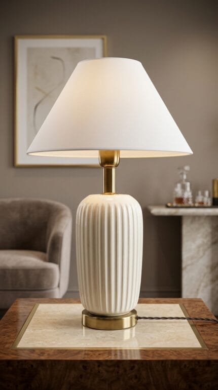 Linea Pearl Lamp (Pair)