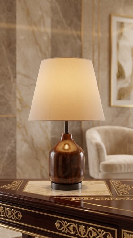 Heritage Wood Lamp (Pair)